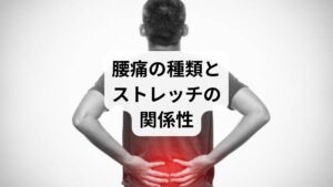 腰痛は一括りにされがちですが、実際には以下のようなタイプがあります:
筋・筋膜性腰痛:筋肉の緊張や血流不足が原因。ストレッチが有効な場合が多い
椎間板ヘルニア:神経が圧迫されるため、特定の動きで悪化する
脊柱管狭窄症:神経の通り道が狭くなり、後屈で症状が強くなる
坐骨神経痛:神経の滑走性が低下し、伸ばす動作で痛みが出る
このように、腰痛の種類によって「やっていいストレッチ」と「絶対にやってはいけないストレッチ」が分かれます。