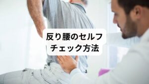 自分が反り腰かどうかを確認する簡単な方法をご紹介します:
壁に背を向けて立ちます(かかと・お尻・背中を壁につける)
腰と壁の間に手を差し入れてみましょう
手のひらがすっぽり入る、またはこぶしが入る場合は反り腰の可能性大
また、以下のような症状がある方も要注意です:
朝起きたときに腰が痛い
長時間立っていると腰が疲れる
お腹が前に出ているように見える
太ももの前側が張りやすい