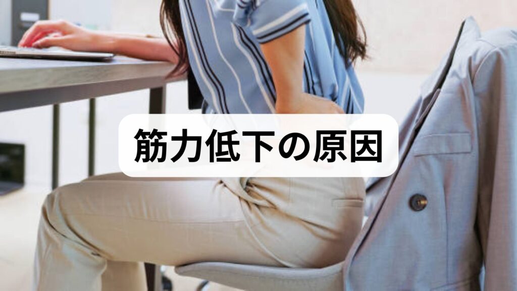 筋力低下の原因と実践的改善プラン