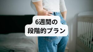 以下は臨床で実践される短期プランの一例です。個人差があるため主治医や助産師と相談して調整してください。